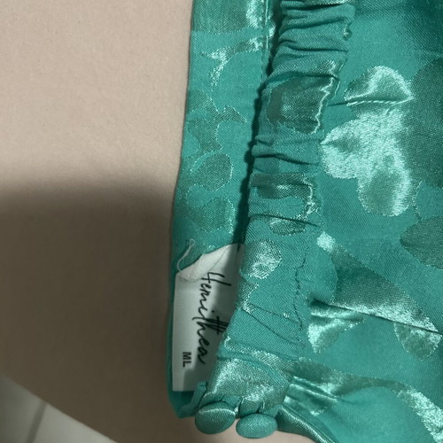 Hemithea skirt and top set like new, turquoise
