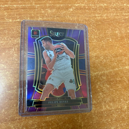2025-26 Panini Select Euroleague Felipe Reyes Premier Level Purple card new
