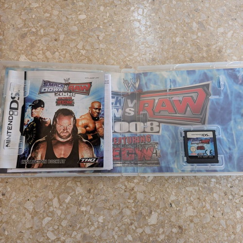 WWE Smackdown vs Raw 2008 Nintendo DS game
