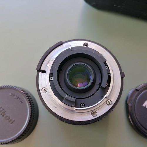 Nikon F90X analog 35mm camera like new with AF Nikkor 28mm lens and remote