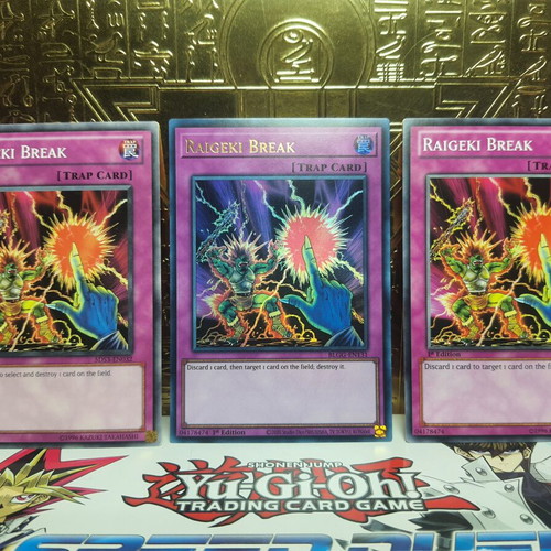 Yu-Gi-Oh! Raigeki Break playset, excellent condition