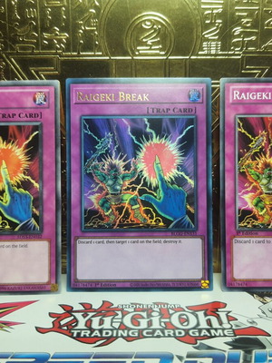 Yu-Gi-Oh! Raigeki Break playset, excellent condition