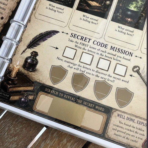 The Dark Castle Escape Room for Kids in English, new
