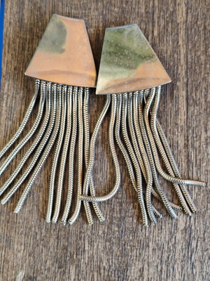 Vintage earrings 80s silver like new