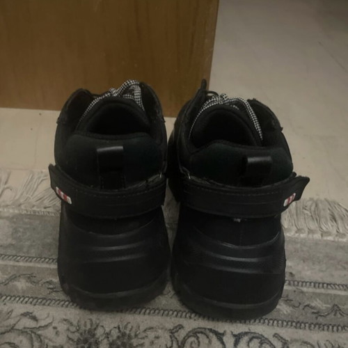 Eleven Paris black platform sneakers like new, size 38