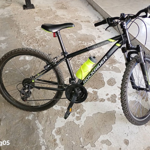 Rockrider bike like new, 24 inch, disc brakes, city