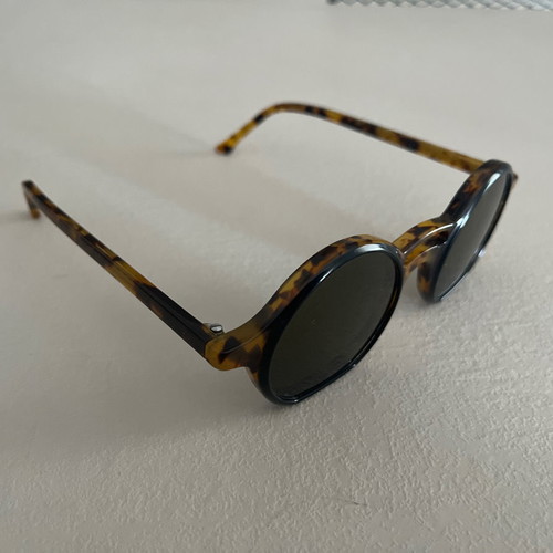 Essequadro Eyewear handmade sunglasses used, brown