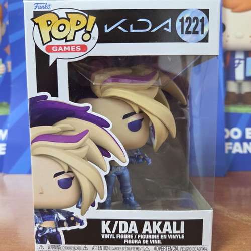 Funko Pop Games K/DA Akali vinyl figure new