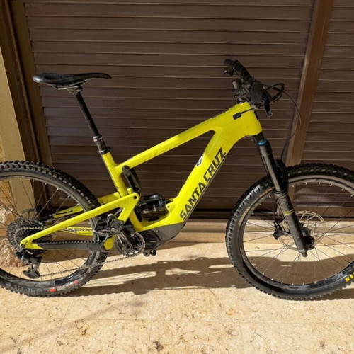 Santa Cruz Heckler CC Carbon S-kit 2020 electric mountain bike like new, size Large