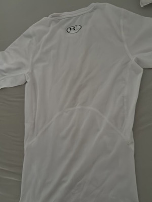 Under Armour compression T-shirt size S like new, white