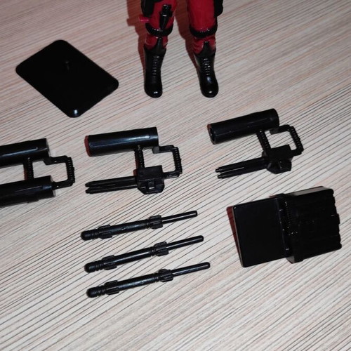 G.I.JOE Crimson Guard Immortal (v1) 1991 figure used, almost complete