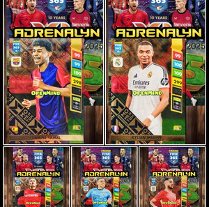 SET ή ΜΕΜΟΝΩΜΕΝΕΣ MOMENTUMS - FIFA 365 2025 ANDRENALYN XL