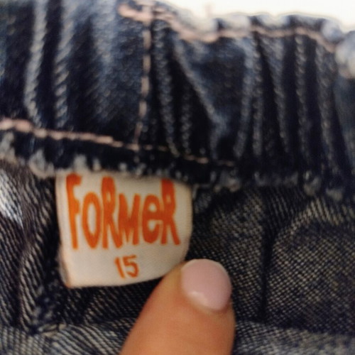 Baby toddler flared denim pants size 2 years like new