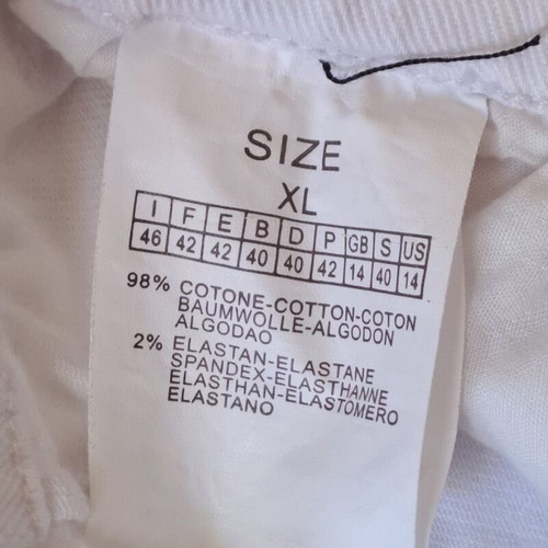Kiss Pink Wide Leg Women's Pants new, size XL, white