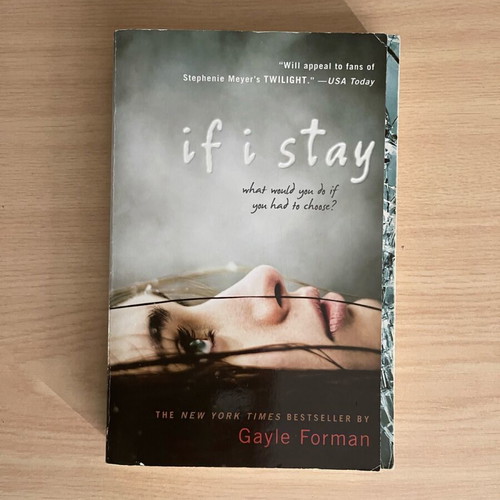 If I Stay by Gayle Forman like new English book