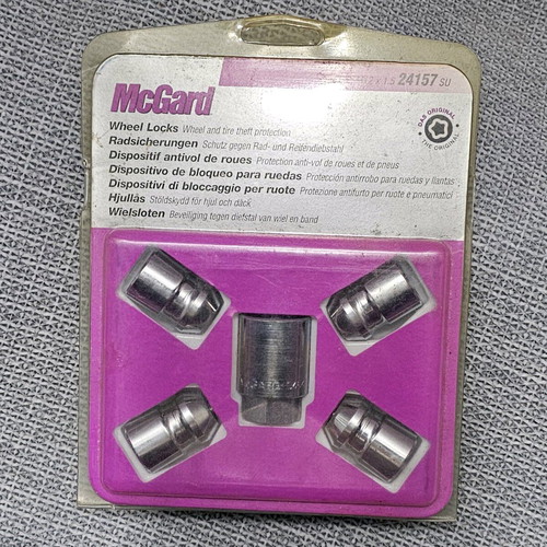 McGurd wheel lock set new with Chrome Ultra and E.T. Wheel Lock