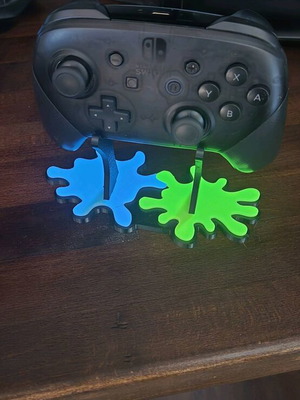 Nintendo Switch Pro Controller Splatoon stand