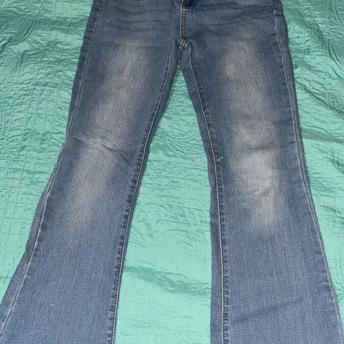 Shein flare jeans with back pockets, size XS