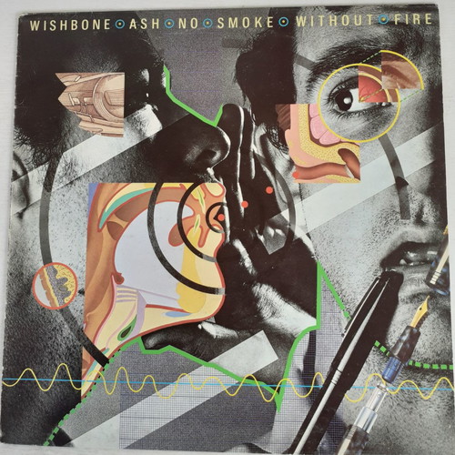 Wishbone Ash No Smoke Without Fire LP used, rock vinyl