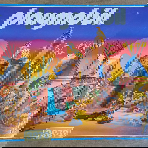 Playmobil Western 3870 Индийско село употребявано с кутия