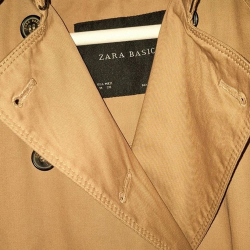Zara trench coat new, beige, size M
