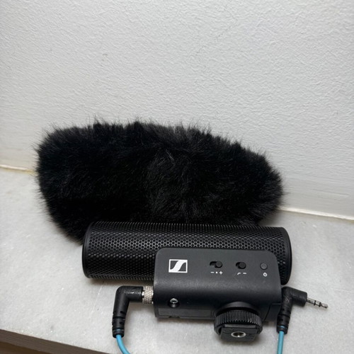 Sennheiser MKE 400 μικρόφωνο shotgun σαν καινούργιο με windshield