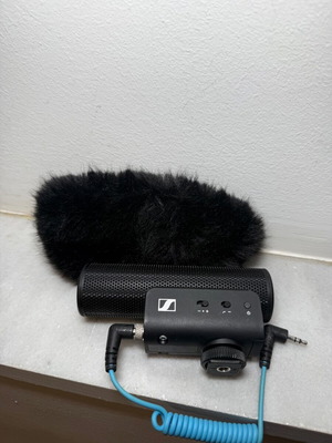 Sennheiser MKE 400 μικρόφωνο shotgun σαν καινούργιο με windshield