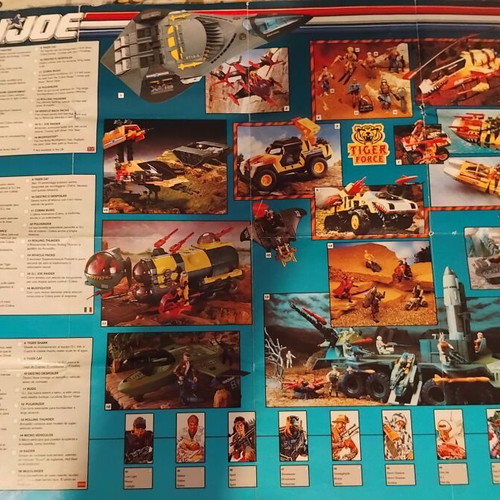G.I. Joe (A Real American Hero) Hasbro poster catalog 1988-1991