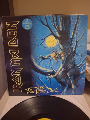 Iron Maiden Fear of the Dark 2×LP limited edition gatefold, like new
