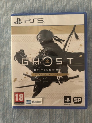 Ghost of Tsushima Director Cut παιχνίδι PlayStation 5 καινούργιο, με ελληνικό μενού και υπότιτλους