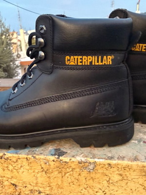 Caterpillar boots size 43 used, black