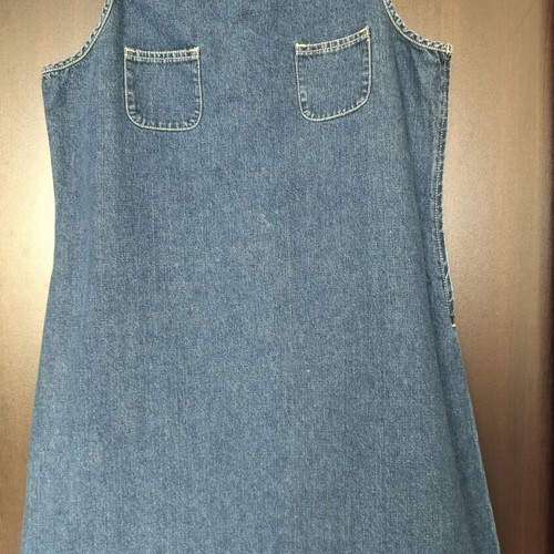 Women's denim dress like new, size XL, blue