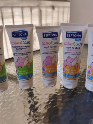 Комплект Septona baby крем и течна пудра, 5 броя