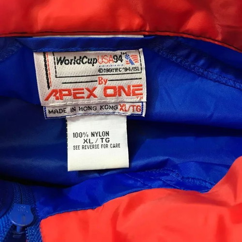 Vintage Men's World Cup USA 1994 Apex One Jacket XL like new