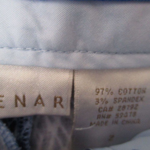 Shorts size S, like new, blue and white