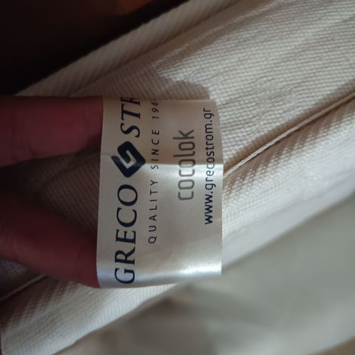 Nek Baby Cot Alina Swarovski used with Greco Strom mattress