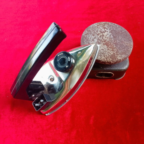Tourist set with iron and hotplate, new, Soviet era