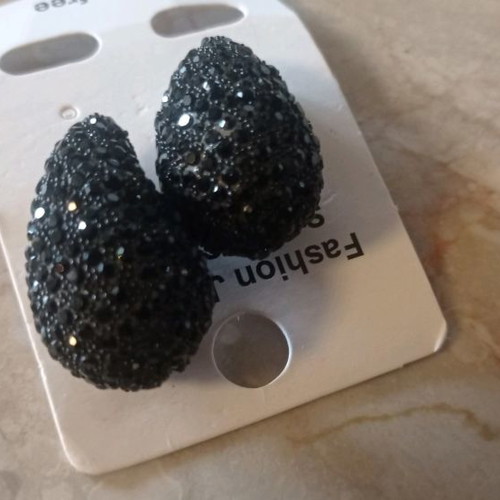 Large teardrop earrings new