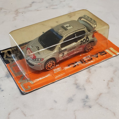 Majorette 2004 Peugeot 206 WRC μεταλλικό αυτοκίνητο