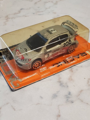 Majorette 2004 Peugeot 206 WRC μεταλλικό αυτοκίνητο