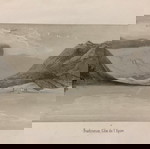 1840 Βουθρωτό  το κάστρο του Αλή Πασά. Αλβανία J. D. Estourmel λιθογραφία 25x17cm