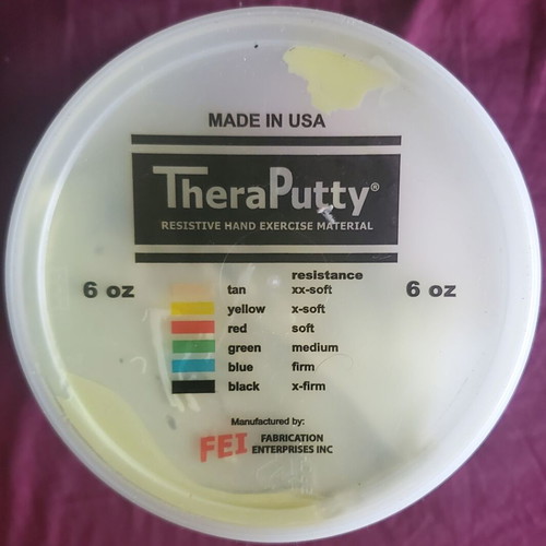 TheraPutty Finger Grip Hand Exercise Putty Set antimicrobial like new