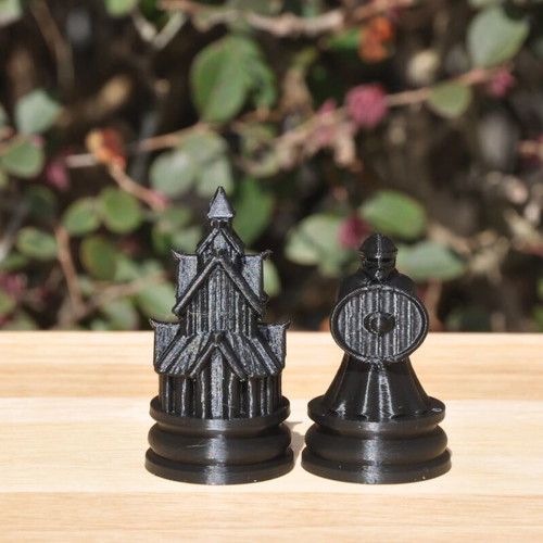 Vikings Themed Chess Set new