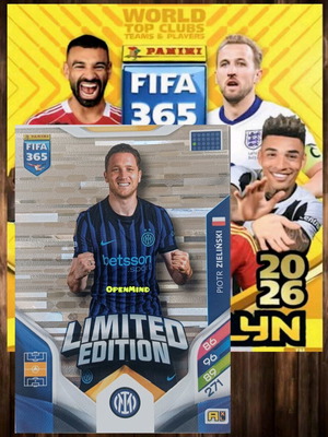 Κάρτα Zielinski limited FIFA 365 2026 Adrenalyn XL Inter Milan καινούργια