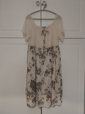 Bosebelking dress 20% silk new, beige, size XXL