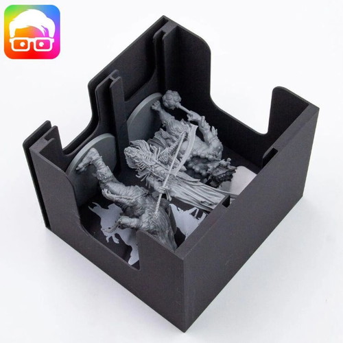 Rising Sun Board Game Organizer new, 3D printed insert