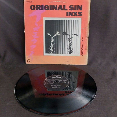 Original Sin Inxs vinyl record used, rock