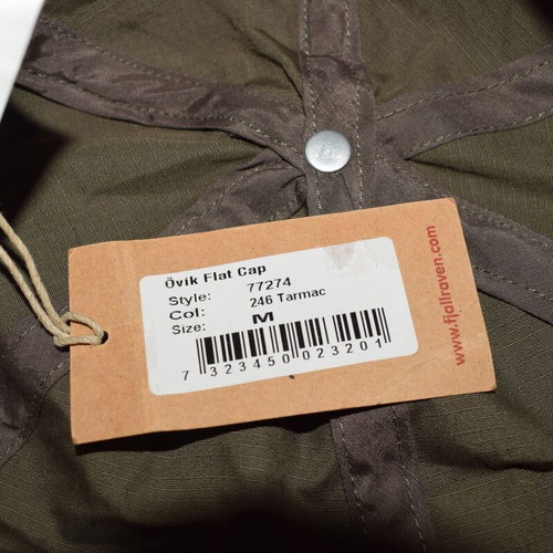 Fjallraven Ovik Flat Cap new, size M, laurel green