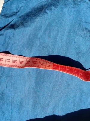 Πουκάμισο μπλε ρουά μεταξωτό 100% μεταχειρισμένο, μέγεθος XXL