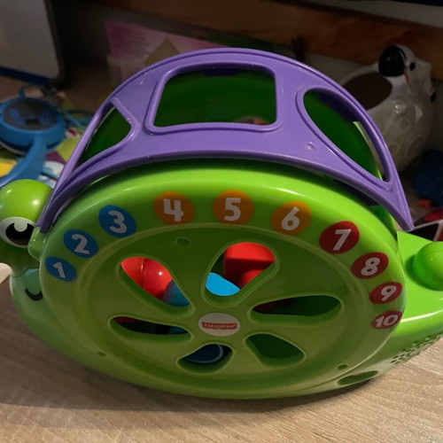 Musical Snail Fisher-Price used with songs and shapes